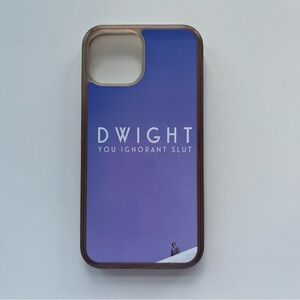 The Office Dwight You Ignorant S**t iPhone 13 mini phone case